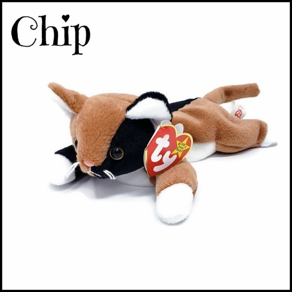 Collectable Vintage 1996 Ty Beanie Babies Collection "Chip" - Picture 1 of 6